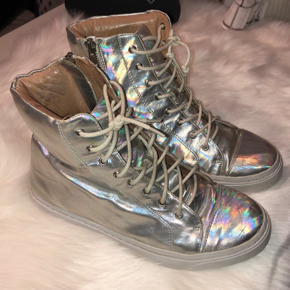 Nasty Gal x Jeffrey Campbell Hologram Sneakers